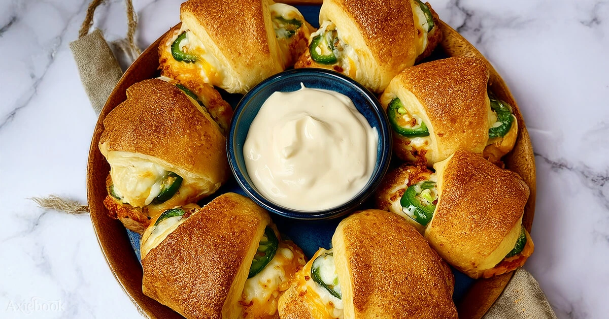 Jalapeño Popper Crescent Bites