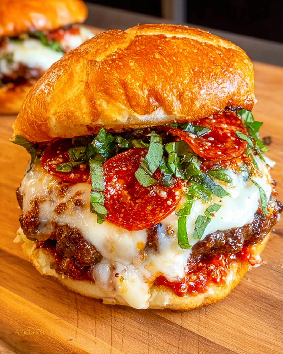 Classic Pizza Burger with Pepperoni My Kitchen Secrets for Getting Classic Pizza Burger with Pepperoni Just Right