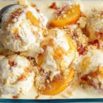No-Churn Peach Cobbler Ice Cream No-Churn Peach Cobbler Ice Cream