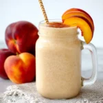 The Ultimate Peach Cobbler Smoothie Recipe Peach Cobbler Smoothie