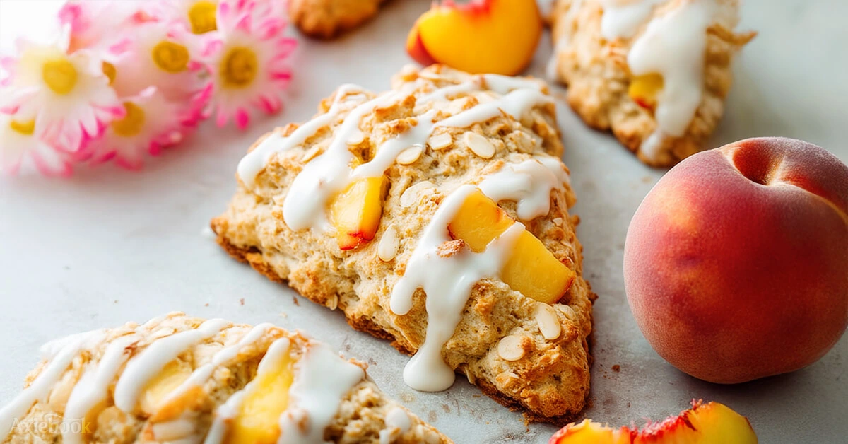 Peach Scones