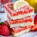 Sweet Strawberry Lemonade Bars Sweet Strawberry Lemonade Bars