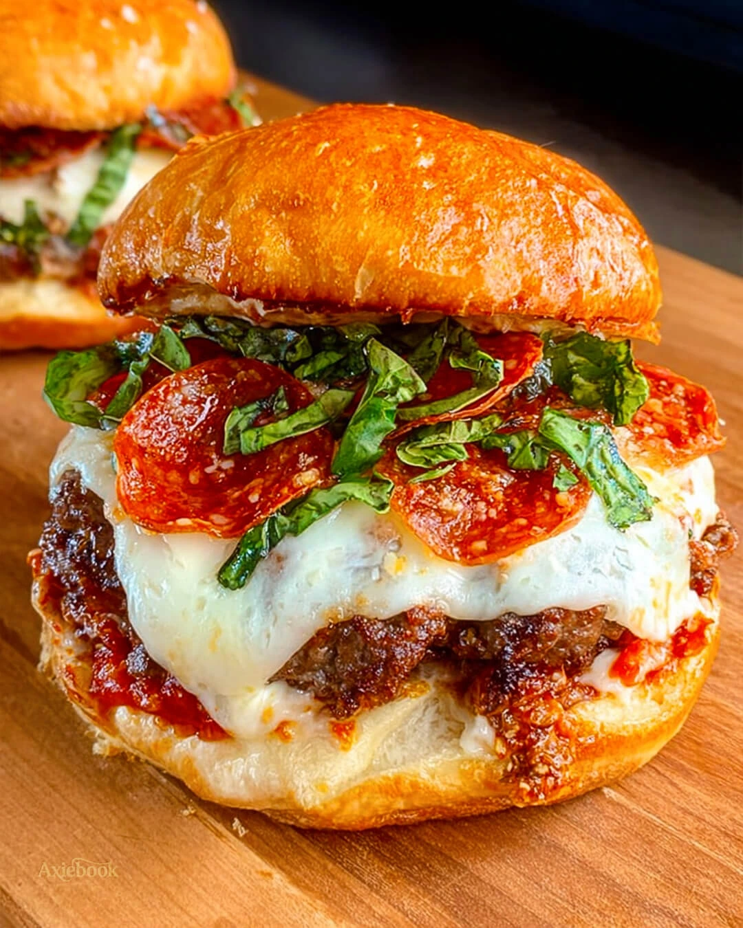 Classic Pizza Burger with Pepperoni What Youll Need to Make This Pizza Burger with Pepperoni