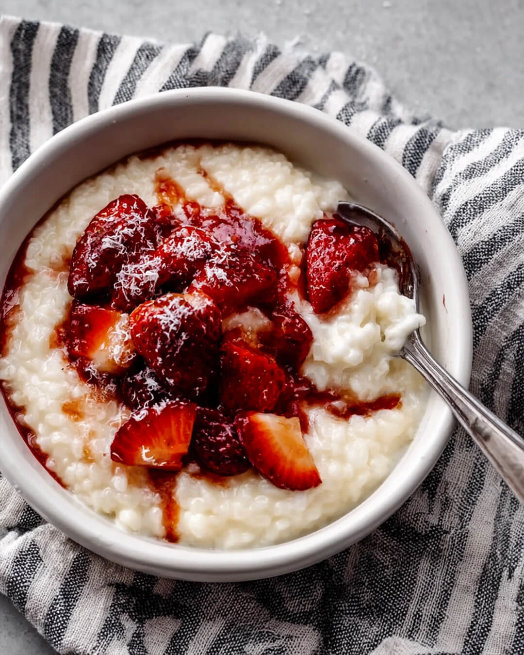Why Im So Into This Strawberry Rice Pudding