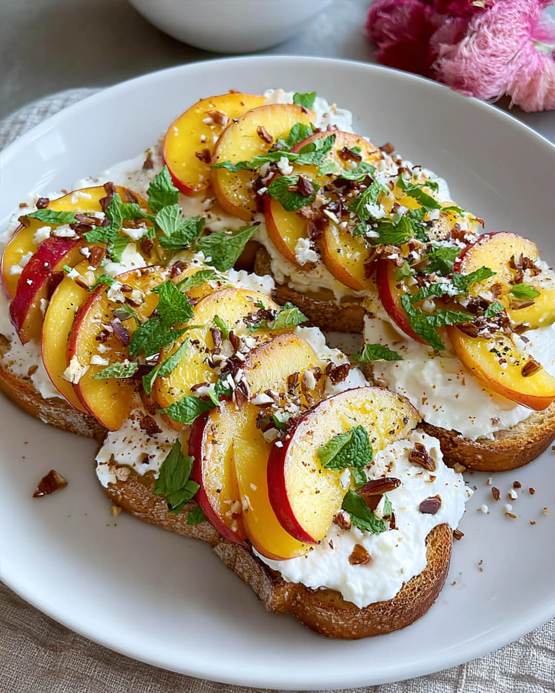 Easy Peach Toast with Whipped Ricotta Recipe Why This Peach Toast with Whipped Ricotta Is a Must Try
