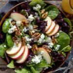 Apple Walnut Blue Cheese Salad