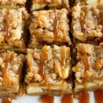 Caramel Drizzle Apple Pie Bars