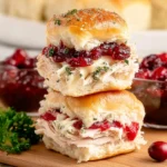 Easy Cranberry Turkey Sliders Easy Cranberry Turkey Sliders