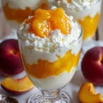 Easy Peach and White Chocolate Mousse