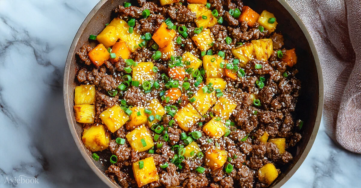 Easy Pineapple Beef Stir Fry