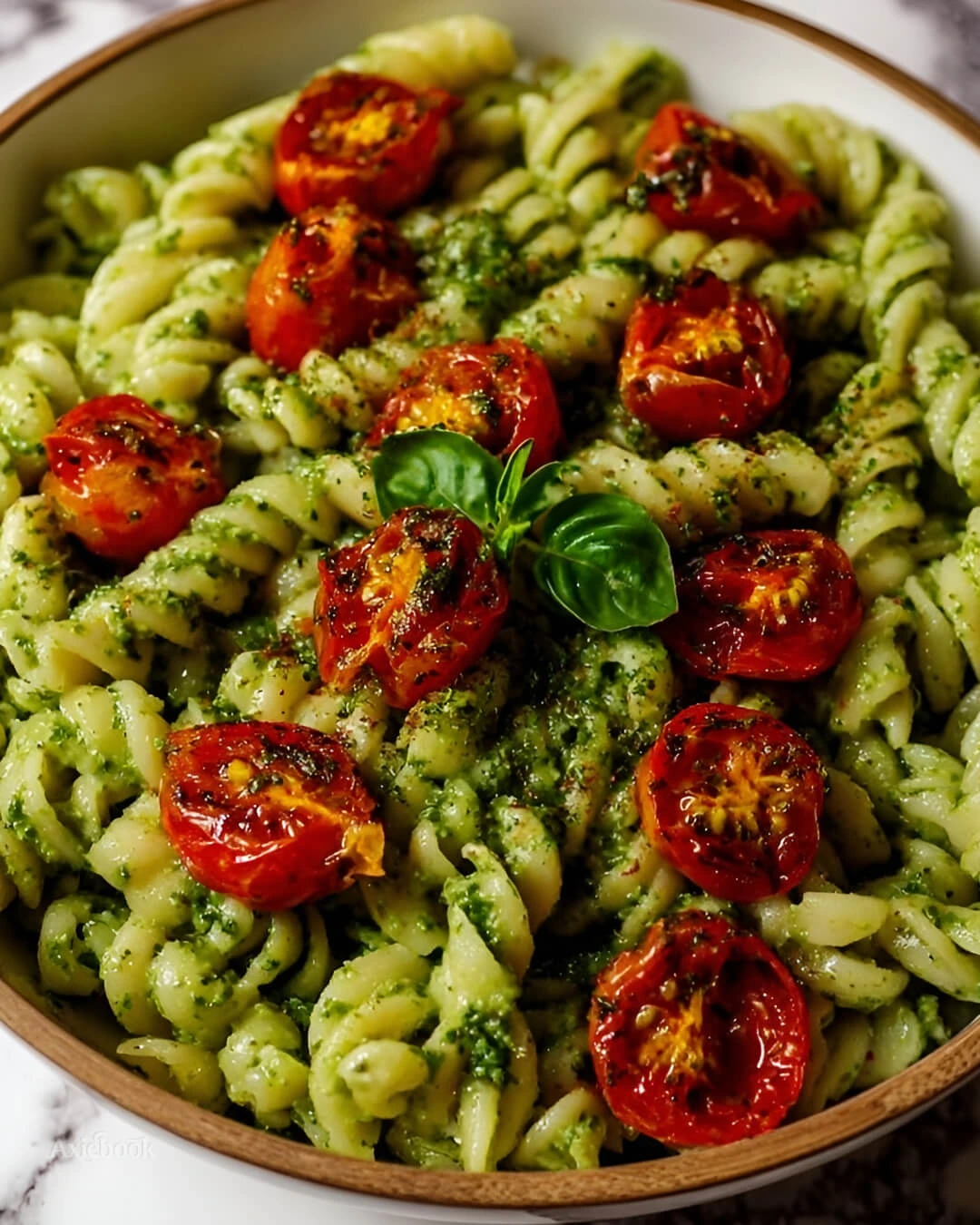 Everything You Need for the Perfect Creamy Avocado Pesto Pasta
