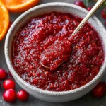 Fresh Cranberry Relish Recipe