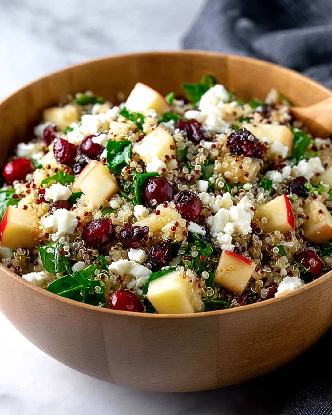 Here is what I love most about my Cranberry Apple Quinoa Salad