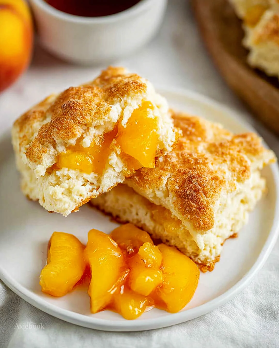 How I Make These Peach Butter Swim Biscuits Perfect Every Time