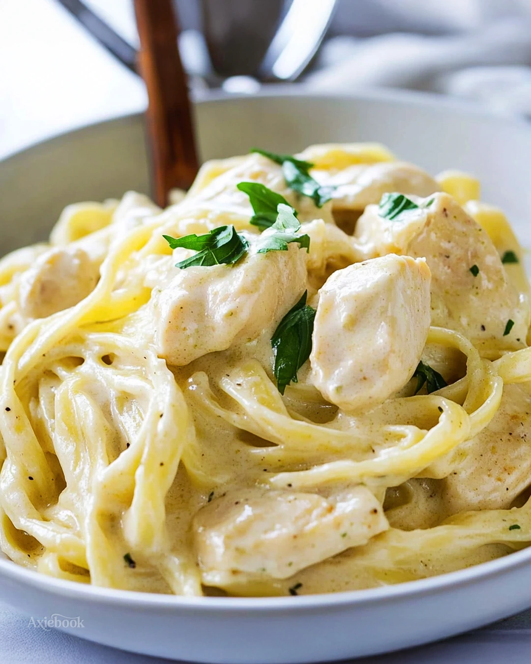 How I Make This Creamy Garlic Butter Chicken Pasta