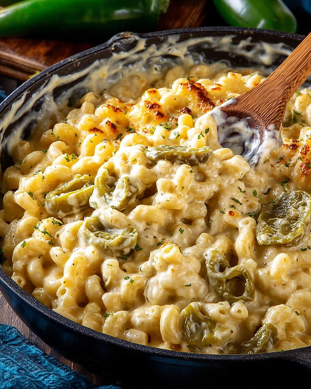 How I Make This Hatch Chile Mac and Cheese