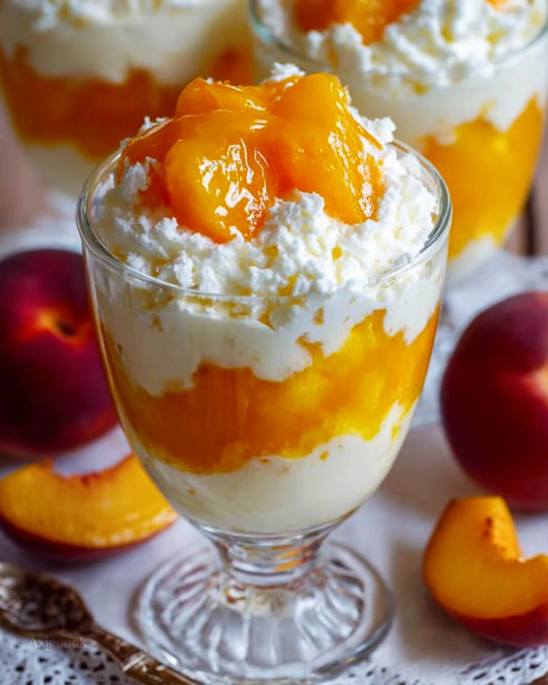How I Make This Peach and White Chocolate Mousse