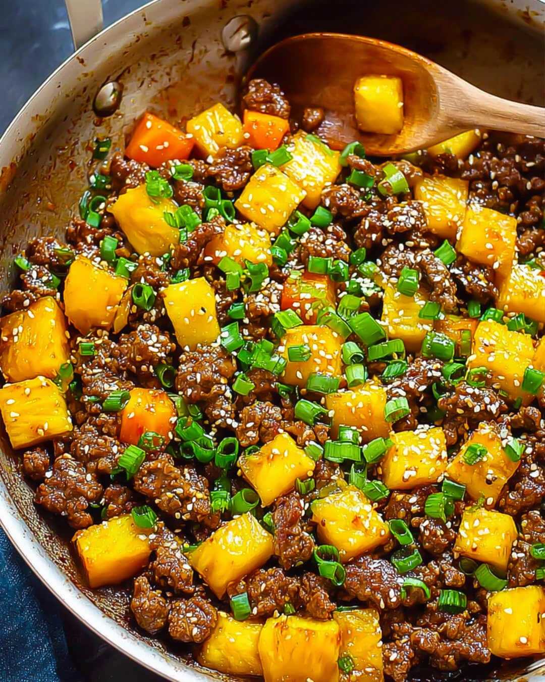 How I Make This Pineapple Beef Stir Fry