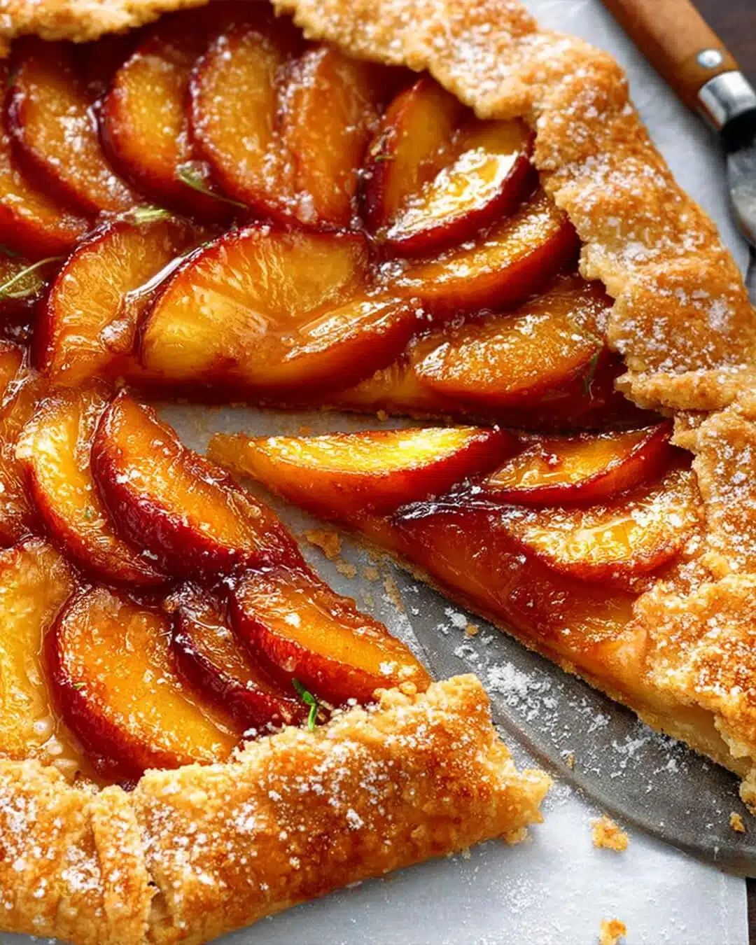 How I Make This Summer Peach Galette