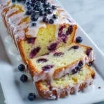 Lemon Blueberry Pound Cake
