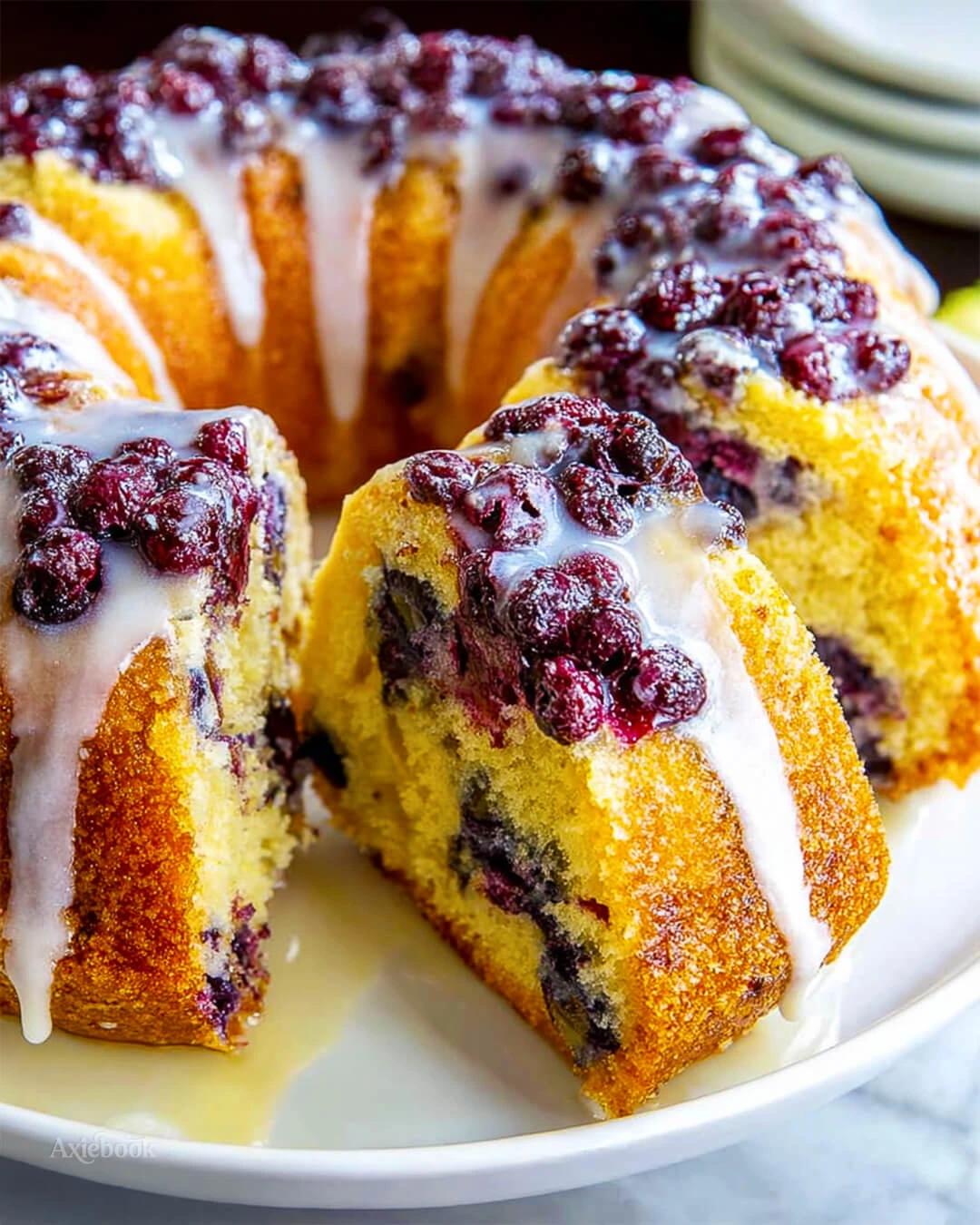 My Ingredient List for Blueberry Bundt Cake