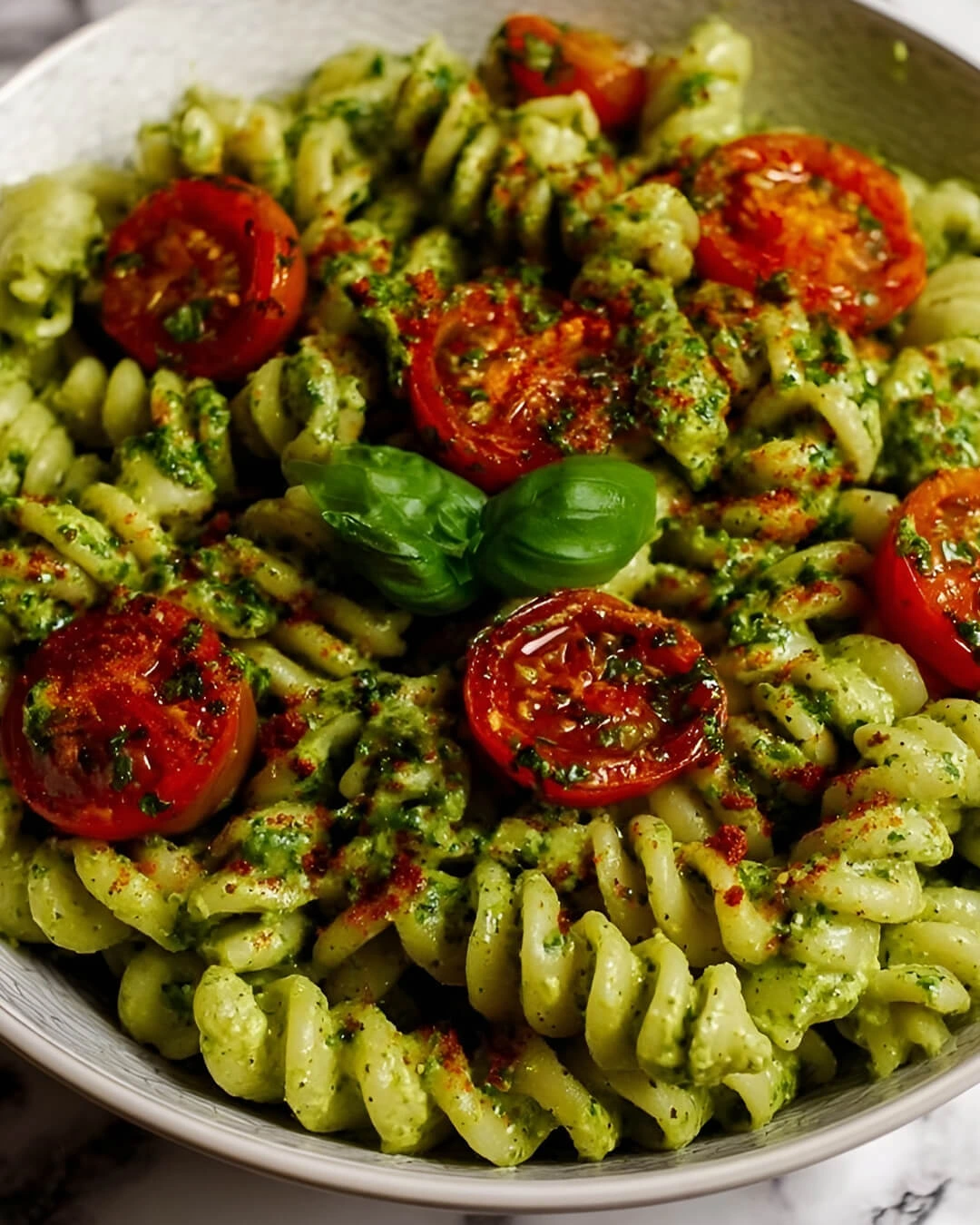 My Personal Tricks for the Best Creamy Avocado Pesto Pasta