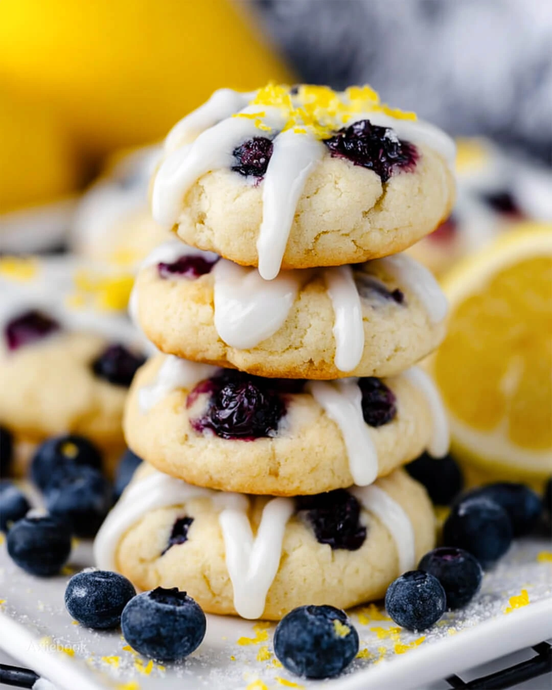 My Secrets for Getting This Lemon Blueberry Cookies Just Right