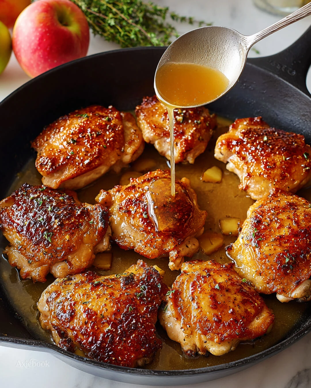 My personal tricks for the best Apple Cider Glazed Chicken