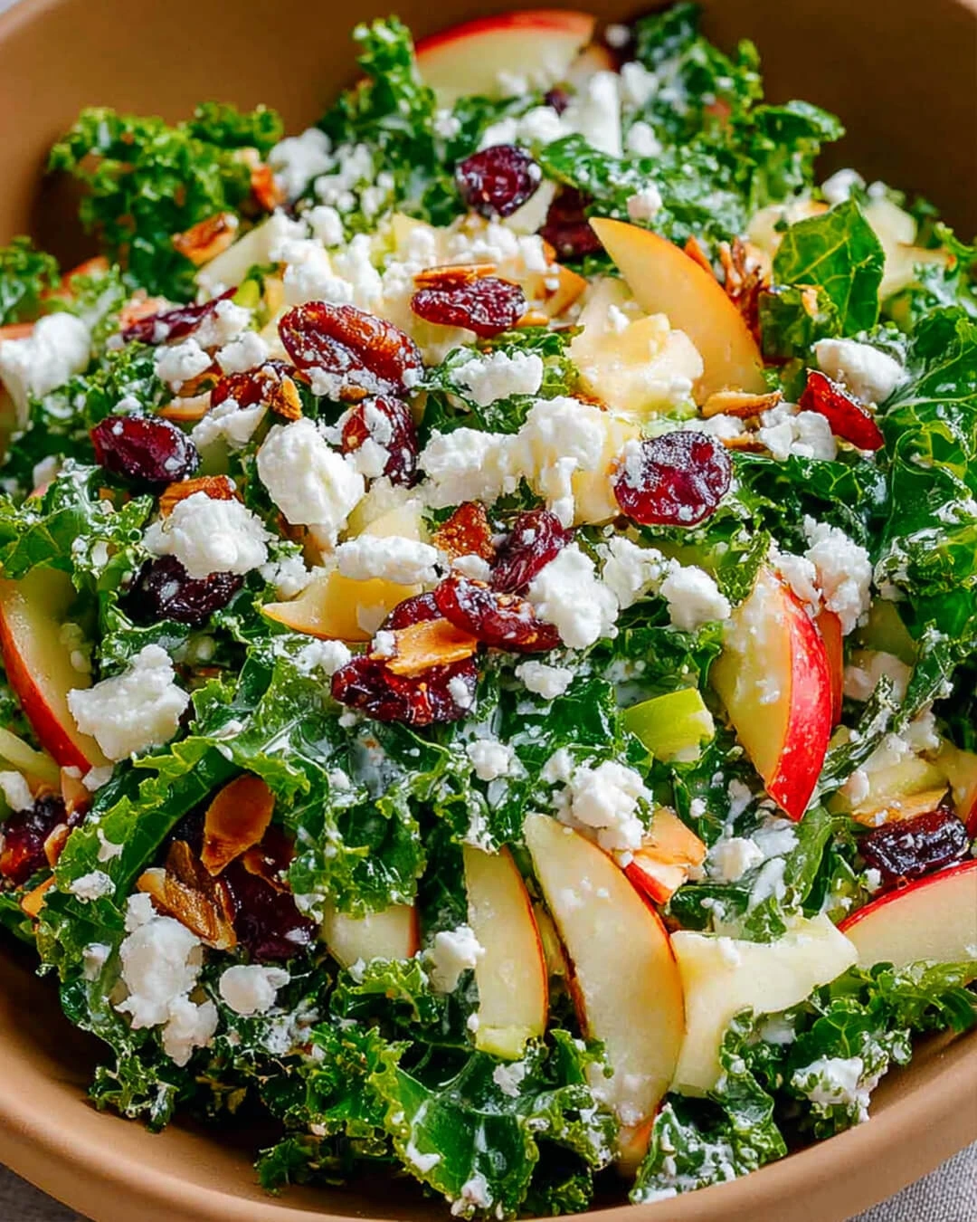 My personal tricks for the best Apple Kale Crunch Salad