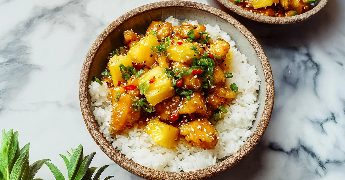 Sweet and Savory Pineapple Chicken