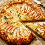 The Best Apple Cheddar Galette
