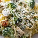 The Best Creamy Chicken and Broccoli Pasta