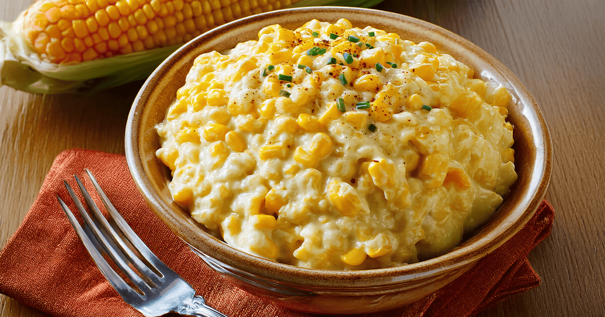 The Perfect Homemade creamed corn
