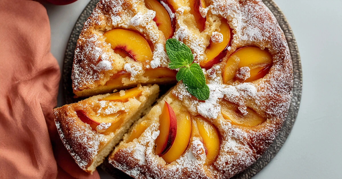 The best Peach Cake