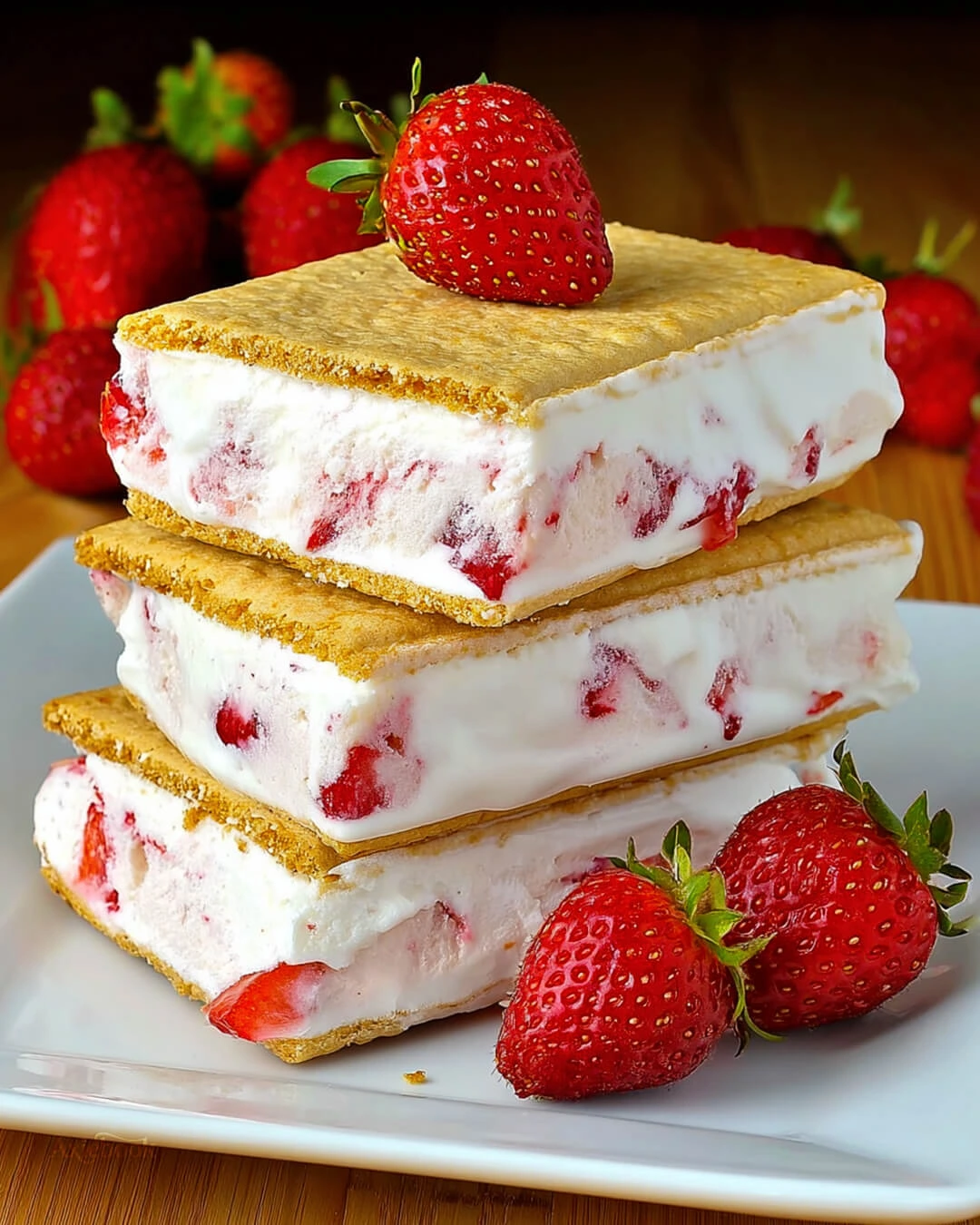 What Keeps Me Craving Strawberry Ice Cream Sandwiches