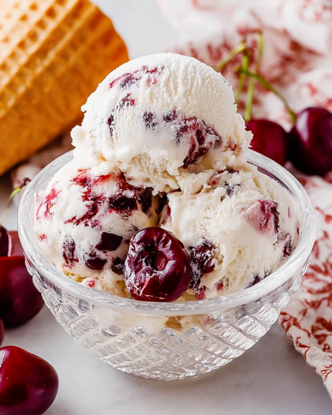 What Makes My Vanilla Cherry Ice Cream So Good