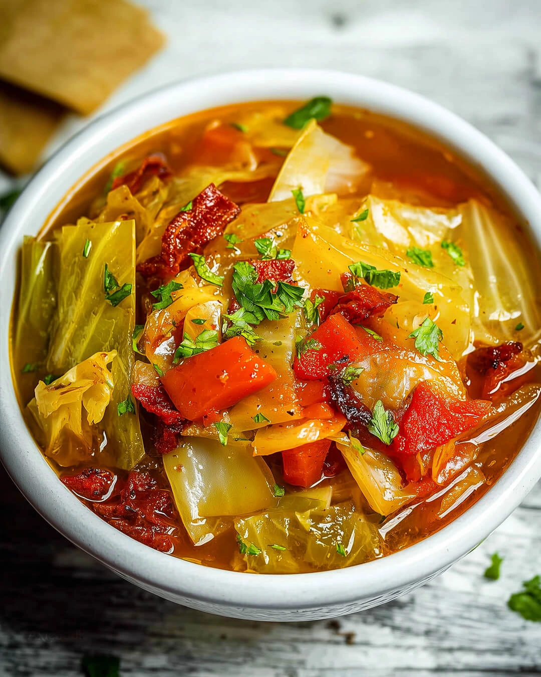 What goes into my Cabbage Soup