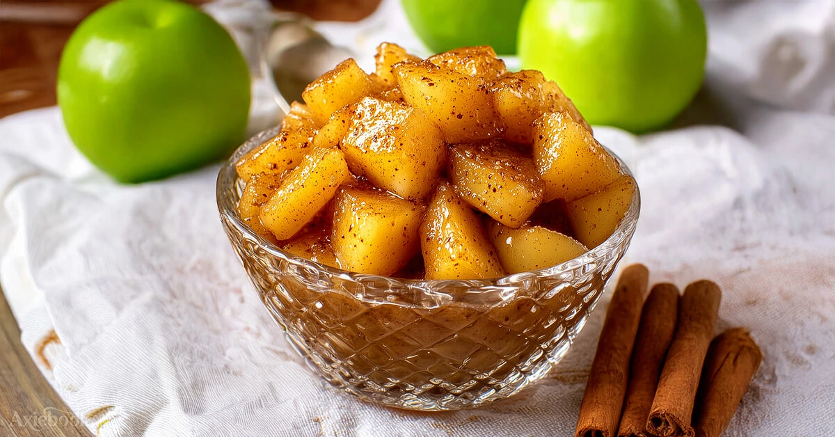 Cinnamon Spiced Apple Compote