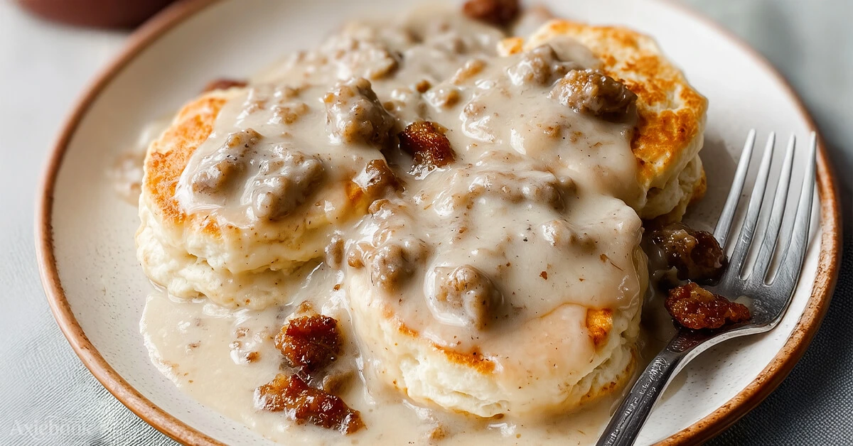 Easy Biscuits and Gravy Recipe