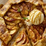 Easy Caramel Apple Galette