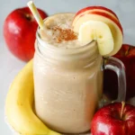 Easy Creamy Apple Banana Smoothie
