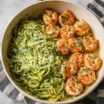 Garlic Butter Shrimp Zucchini Noodles