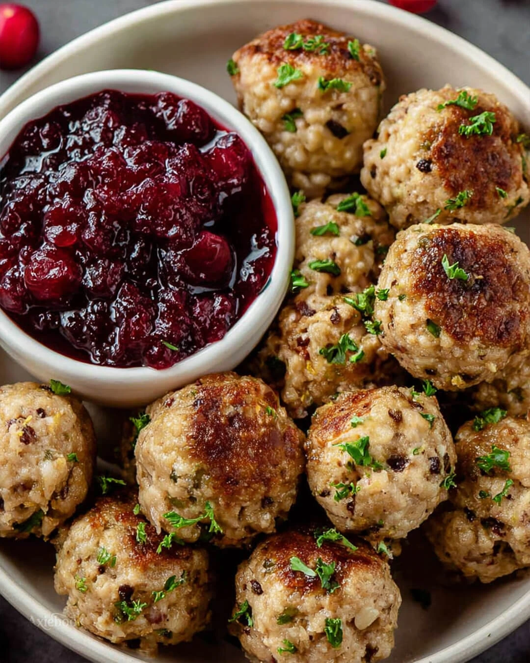 Here is why this Turkey and Stuffing Meatballs is a family favorite