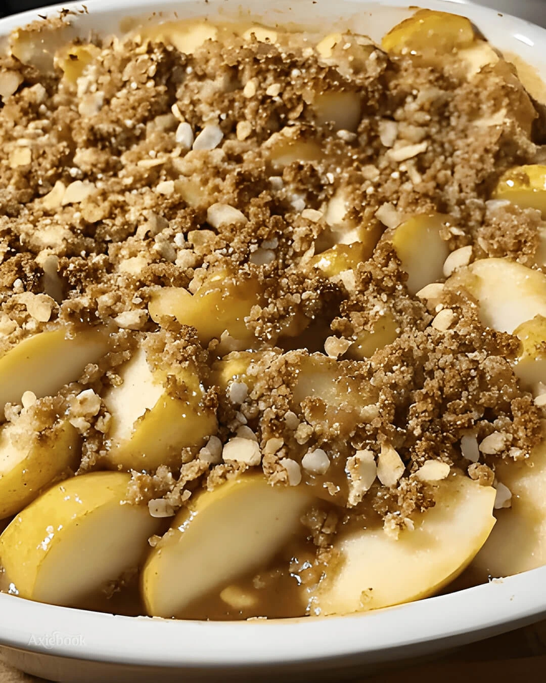 How I Make This Caramel Apple Crisp Perfect Every Time