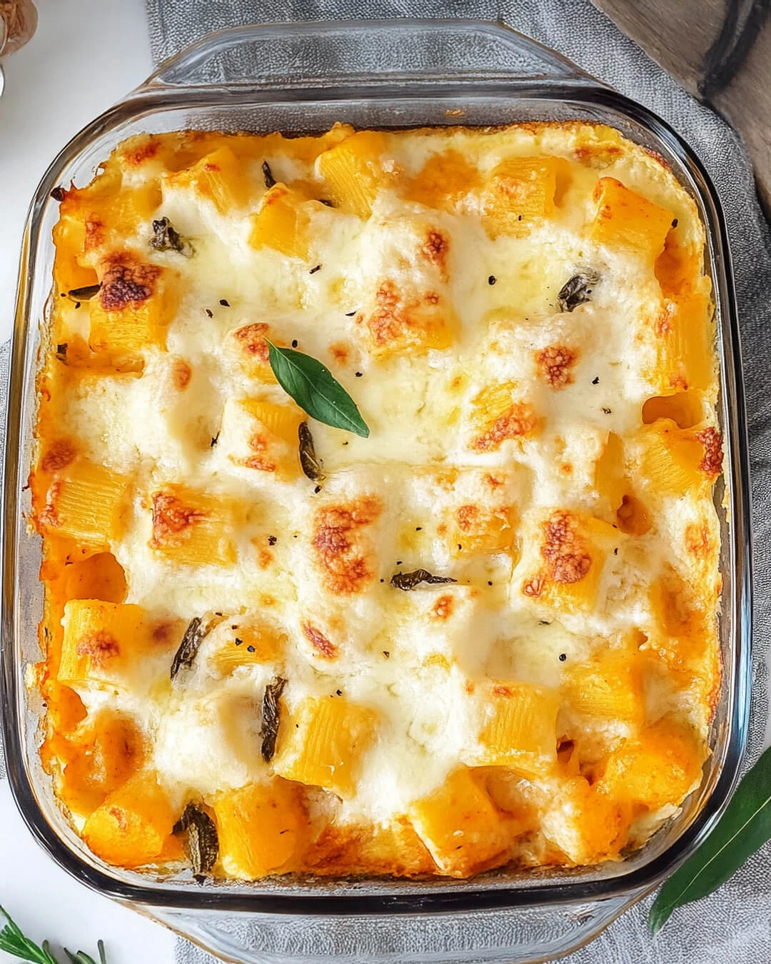How I Make This Creamy Pumpkin Pasta Bake