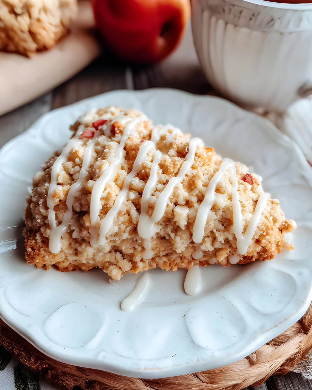 How I Make This Crumbly Apple Streusel Scones Perfect Every Time