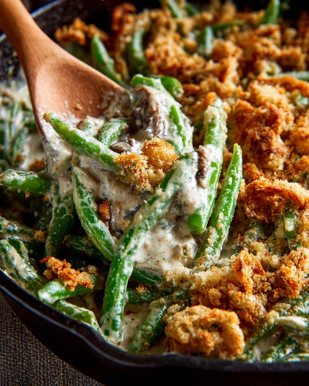 How I Make This Green Bean Casserole