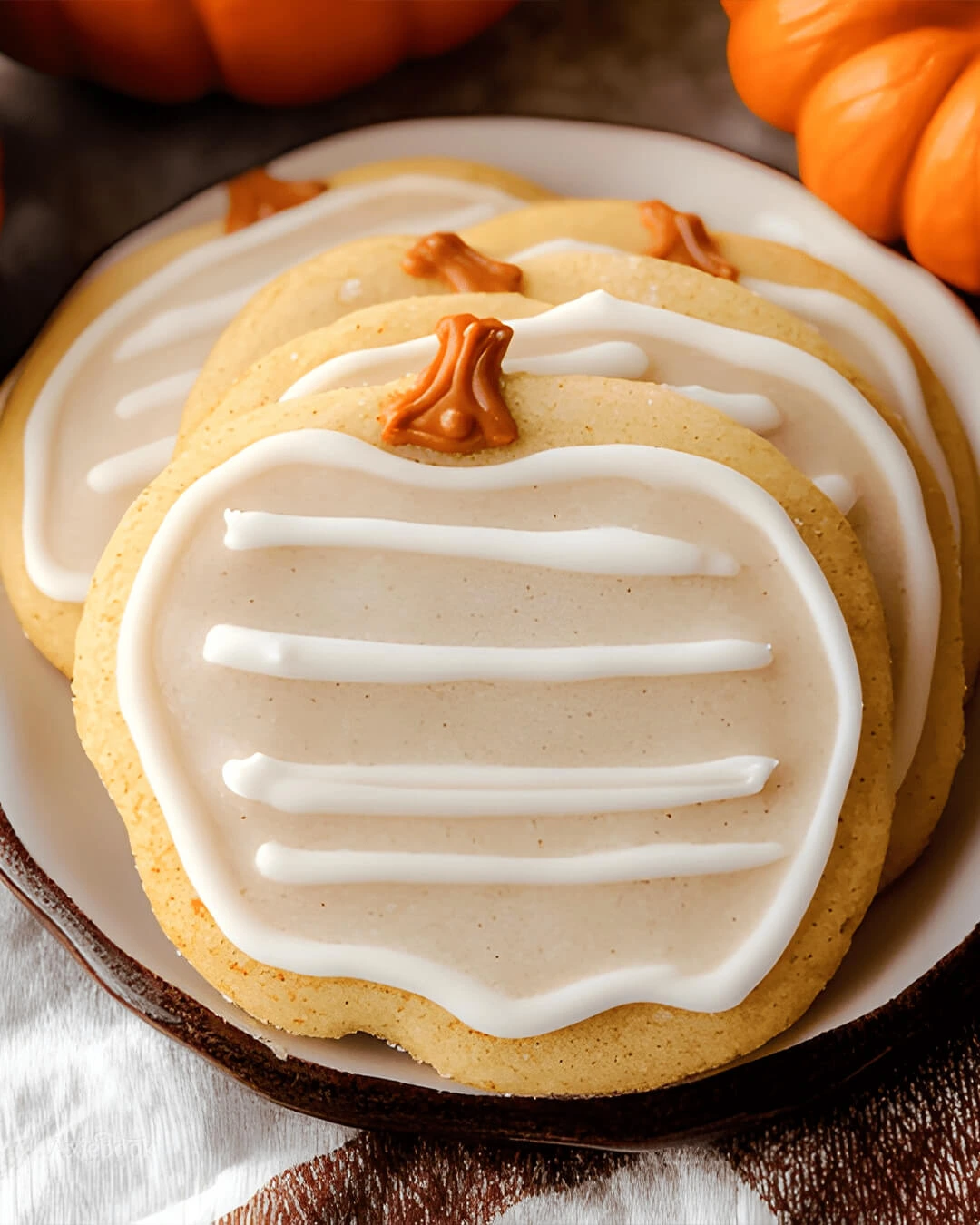 Perfect Pumpkin Spice Cut-Out Sugar Cookies How I Make This Pumpkin Spice Cut Out Sugar Cookies