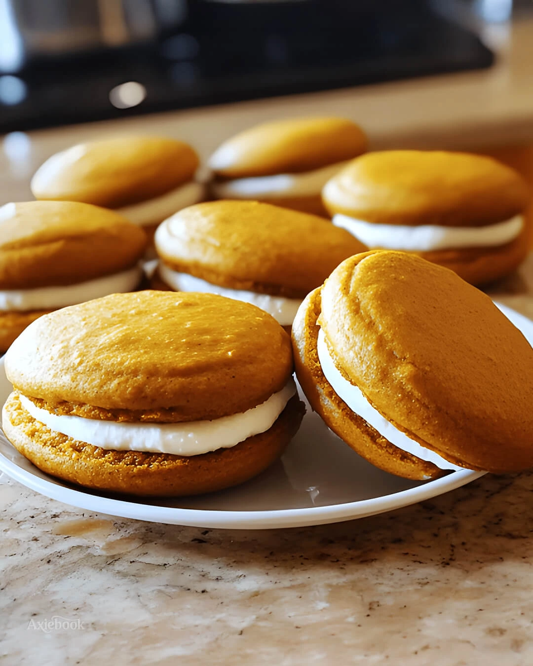 Incredible Pumpkin Whoopie Pies How I Make This Pumpkin Whoopie Pies