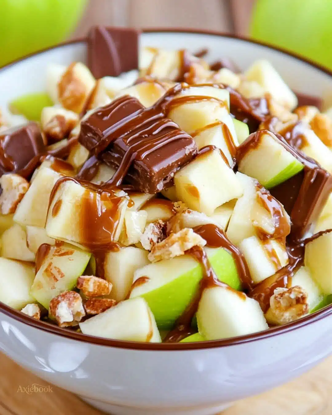 How I Make This Snickers Caramel Apple Salad Perfect Every Time